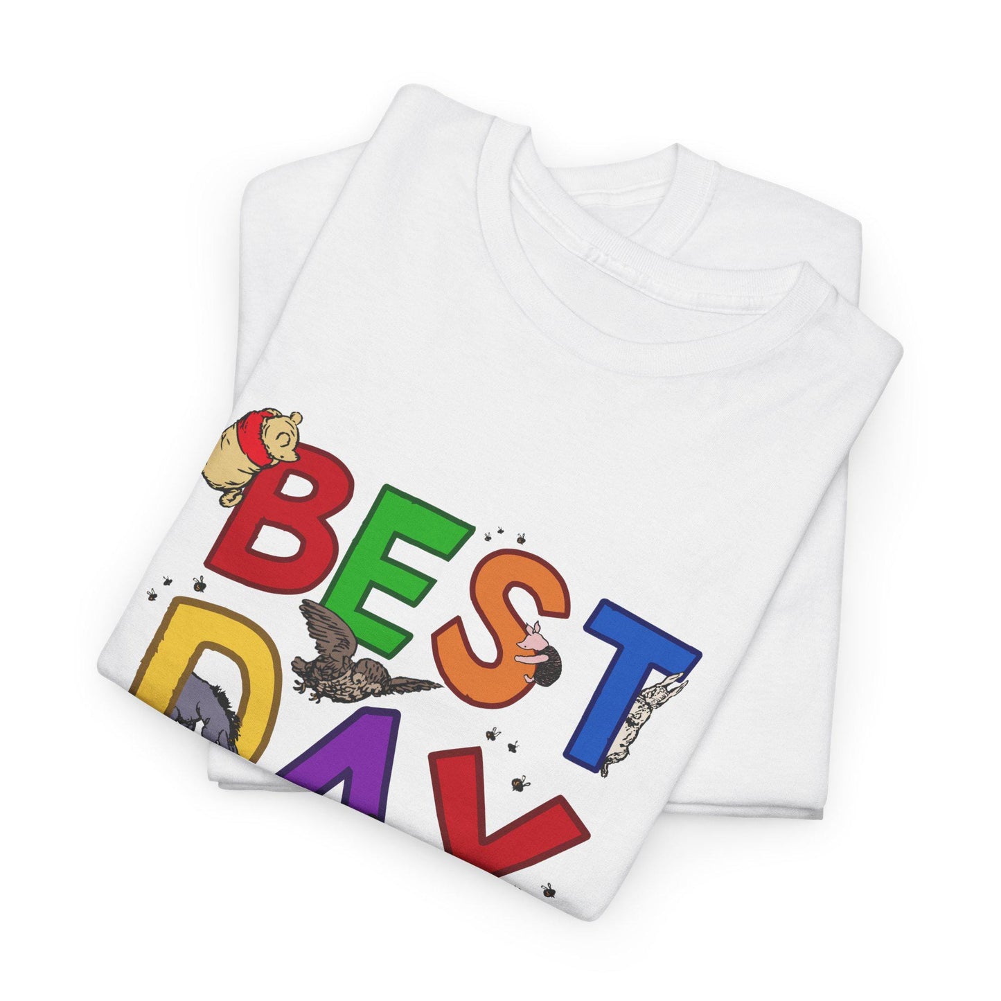 Best Day Ever Vacation T-Shirt, Winnie the Pooh Tee, Family Trip Shirt, Magical Vacation Top, Family Matching Outfit